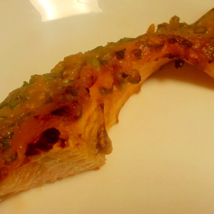 簡単美味しい 鮭の青唐味噌焼き